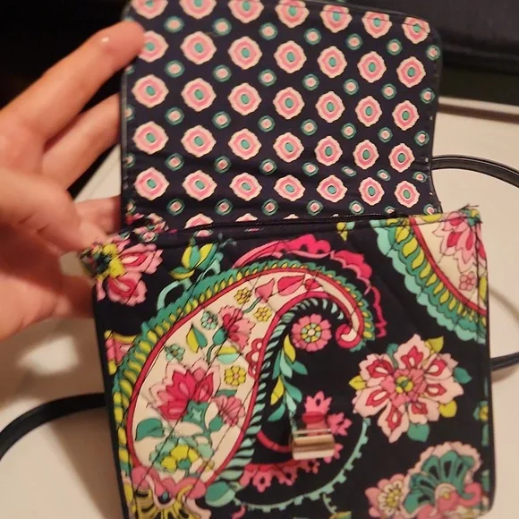 Vera Bradley Floral Crossbody Bag - Picture 6 of 10